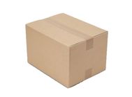 L'emballage de détail fait sur commande pliant enferme dans une boîte les boîtes en carton simples de Brown