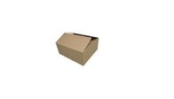 L'emballage ondulé de papier réutilisé de carton de boîte enferme dans une boîte la stratification de Matt