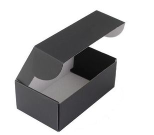 Style de bloc supérieur de BlackColor de boîte d'emballage de l'électronique de papier d'emballage recyclable