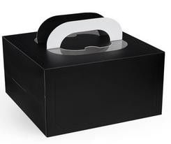 Boîte adaptée aux besoins du client de papier d'emballage de forme avec la poignée favorable à l'environnement